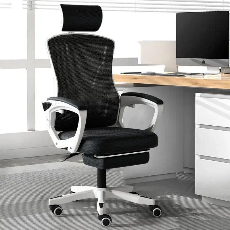 Ergonomic Gaming Chair Reclining Office Chair with Adjustable Height, Computer Desk Chair for Home, Student Dorm, Office & Gaming Setup