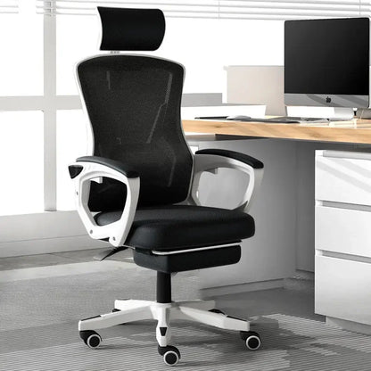 Ergonomic Gaming Chair Reclining Office Chair with Adjustable Height, Computer Desk Chair for Home, Student Dorm, Office & Gaming Setup