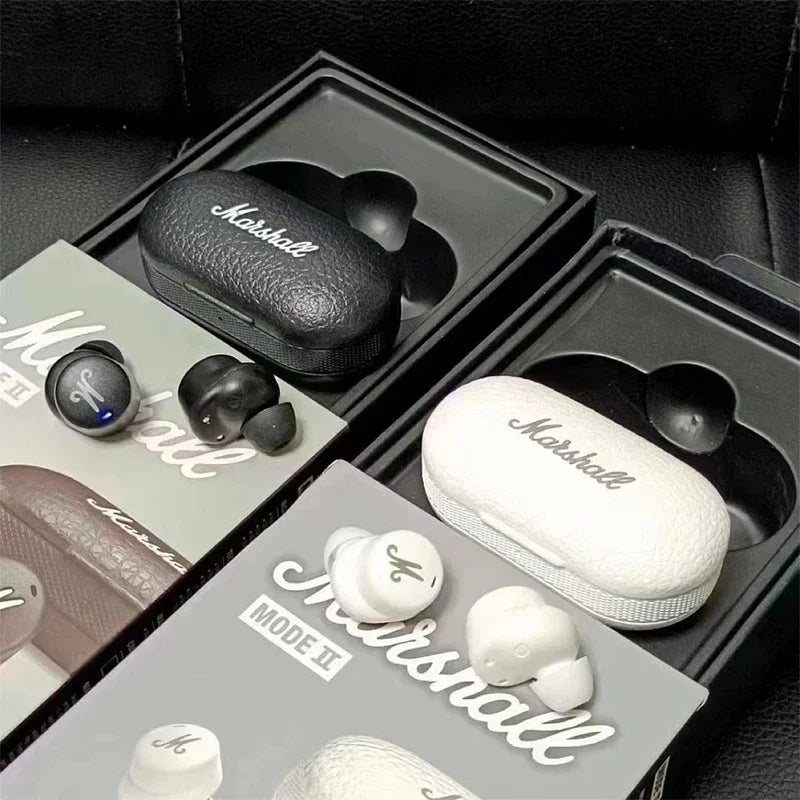 Marshall MOTIF II ANC True Wireless Earbuds Bluetooth Active Noise Cancelling Headphones Hi-Fi Deep Bass In-ear Earphones Mic