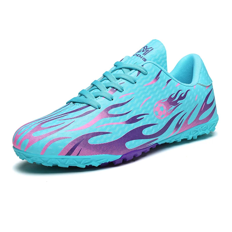 Professional Children's Football Shoes Outdoor Soccer Shoes Kids Futsal Sneakers Lightweight Non-slip Child Soccer Cleats Boys