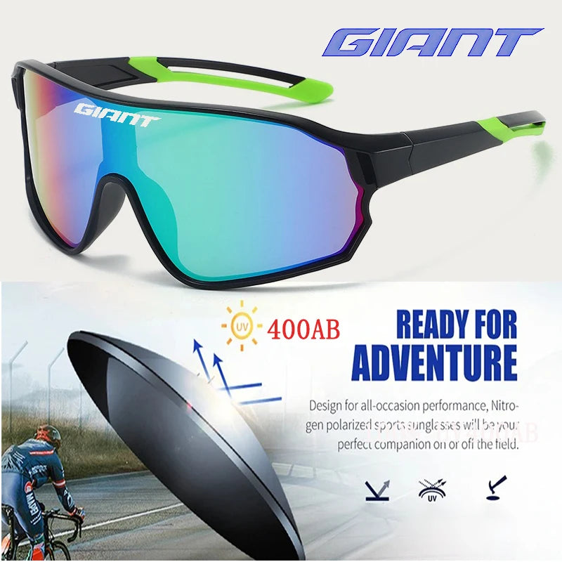 GIANT Cycling Glasses men and women UV400 Anti Fog HD REVO Lenses CE/ANSI Certified Cateye Design MTB/Road Bike