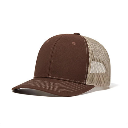 Hot Sale Summer Mesh Baseball Cap Men Women Slight Curved Snapback Trucker Hat Unisex Casual Outdoor Breathable Dad Cap Gorras