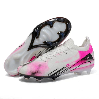 Men's New Non-Slip Soccer Shoes Training FG Top Quality Sneakers Football Boots Cleats Wholesale Drop Shipping Unisex Adult