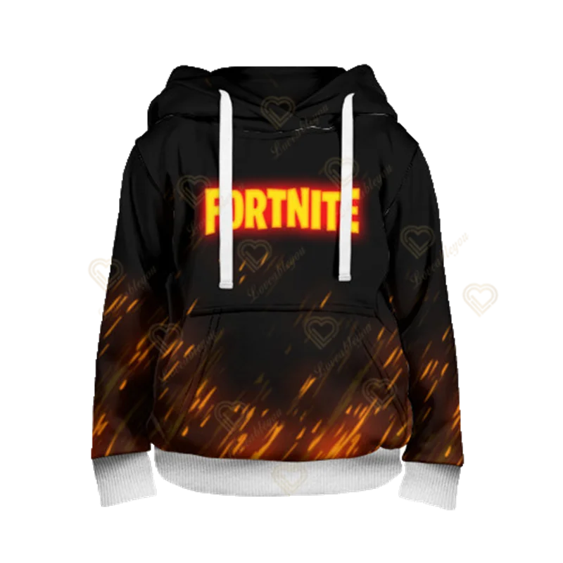 Fortnite Jungen-Cosplay-Hoodie „Cool Heroes“, Cartoon-Sweatshirt, Kinderkleidung für Frühling und Herbst, Baby-Mantel, Kapuzenjacke für Kinder