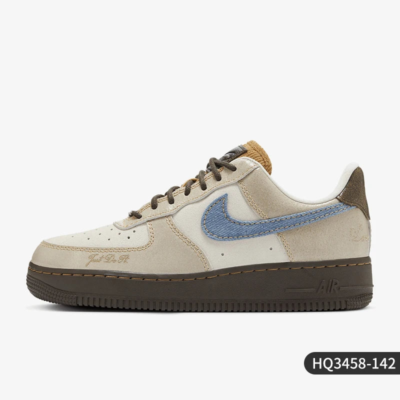 Dámske klasické tenisky Nike Air Force 1 s hrubou podrážkou a vysokou odolnosťou HQ3458-142