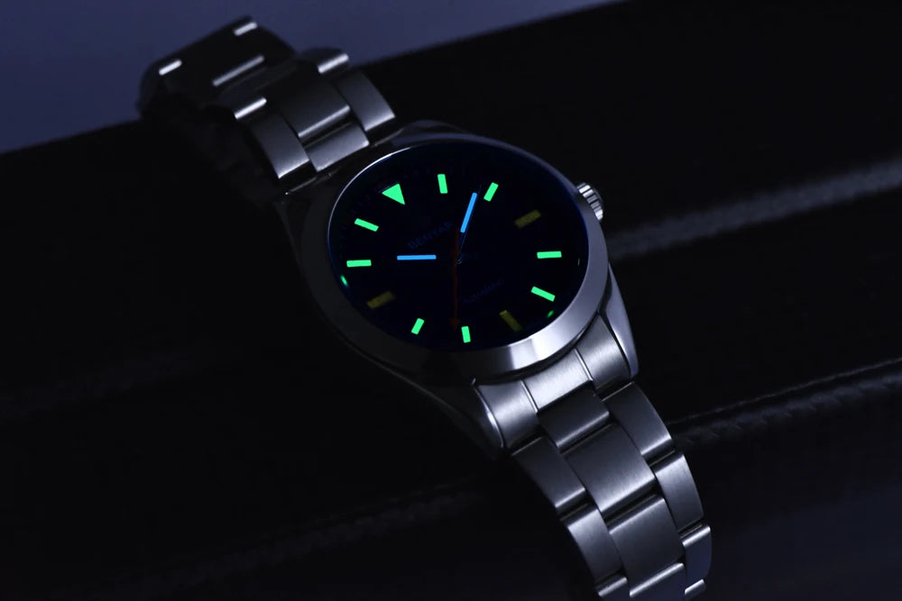 2026 New BENYAR White Mens Watches Top Luxury Automatic Watch For Men Mechanical Stainless Steel Luminous Sports Wristwatches