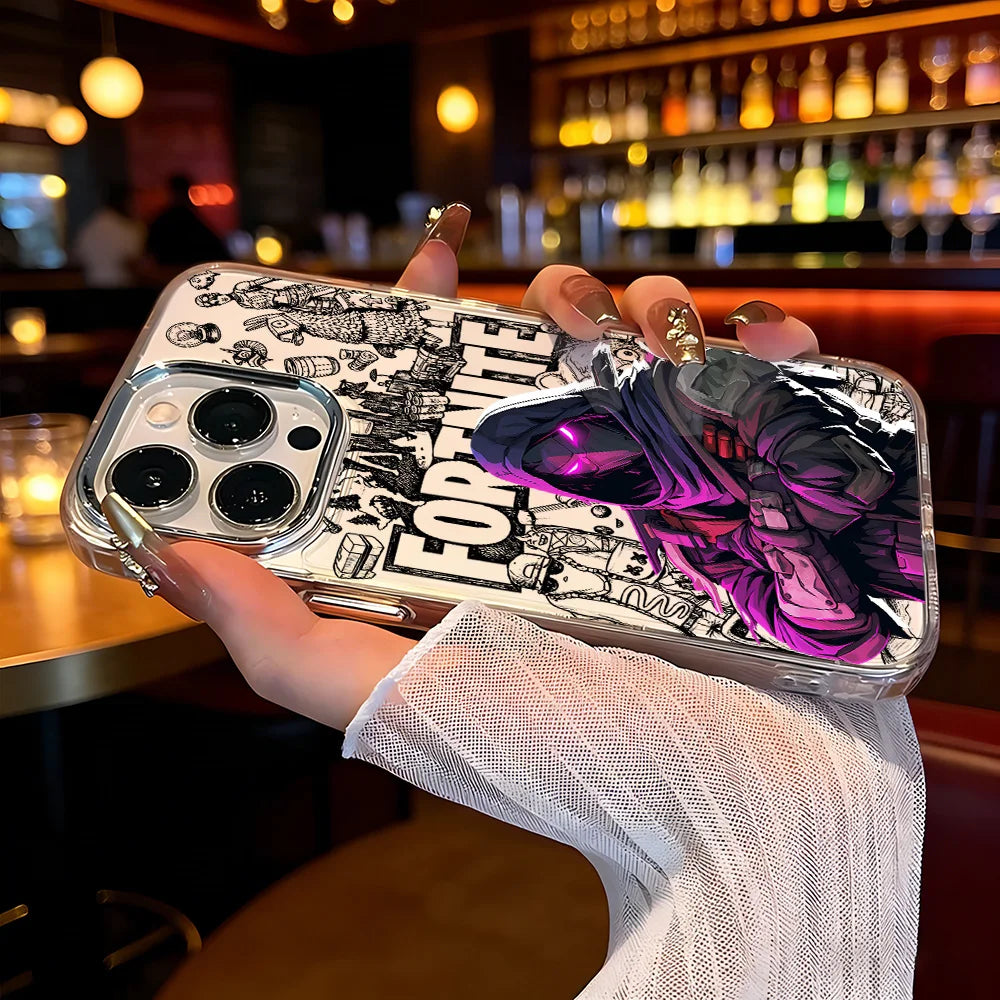 Cartoon Battle Royales Fortnites Phone Case For Xiaomi Mi 15 14T 14 12T 11T 11 Lite Poco M7 X7 X6 F5 F6 X5 X4 GT Pro 4G 5G Cover
