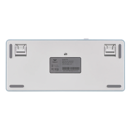 EPOMAKER AULA F75 ISO-ES 75% Spanish QWERTY Hot-Swap Gasket-Mounted Wired/Bluetooth/2.4GHz Wireless Mechanical Gaming Keyboard RGB Backlight