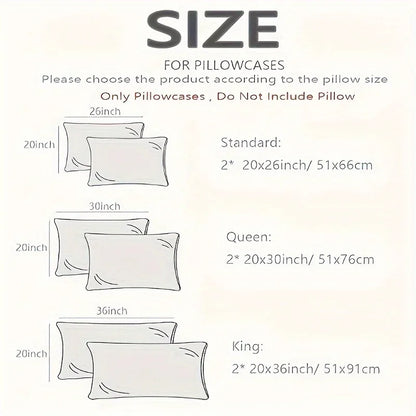 Silk Like Satin Pillowcase Standard Size, Black Smooth and Cooling Satin-Silk Pillow Cases for Hair and Skin
