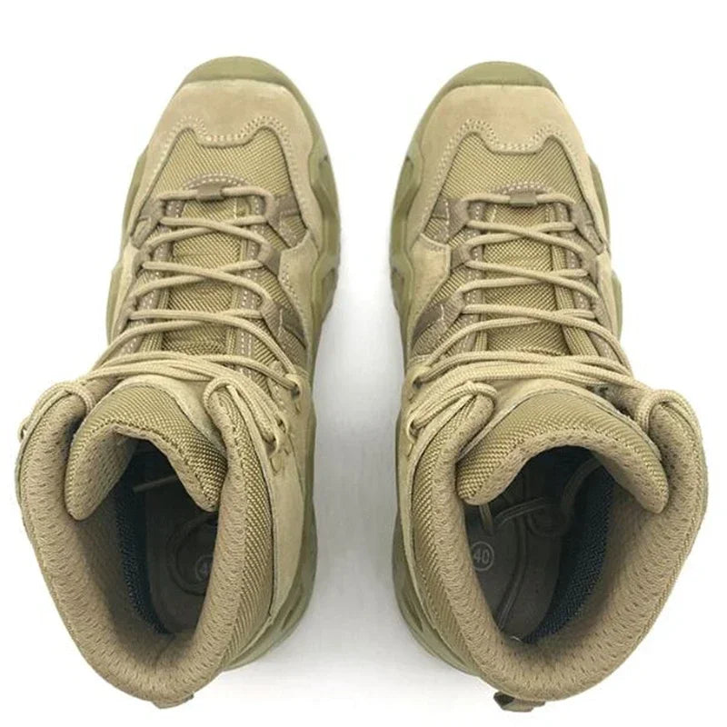 Tactical Hunting Boots Men Special Force Desert Hiking Boots Outdoor Hiking Ankle Shoes Men's Sneakers