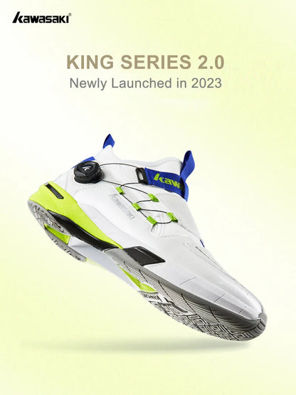 Kawasaki King Series 2.0 professionele badmintonschoenen voor heren en dames, anti-twist sportschoenen, originele herentennisschoenen sneakers A3311