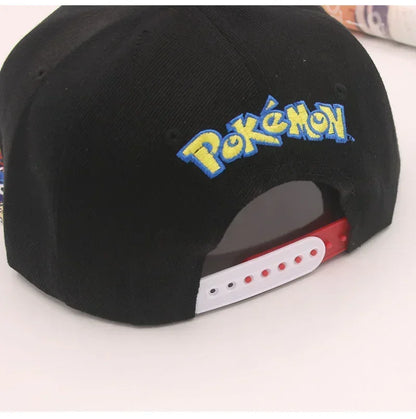 Pokemon Baseball Hat Pikachu Embroidery Cap Boy Girl Summer Sunhat Parent-child Cartoon Anime Outdoor Sport Shade Caps Kids Gift
