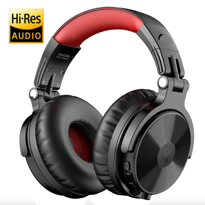 Casque sans fil Bluetooth 5.2 OneOdio Pro C, supra-auriculaire, avec microphone, audio haute résolution, casque filaire et sans fil, 110h d'autonomie, AAC