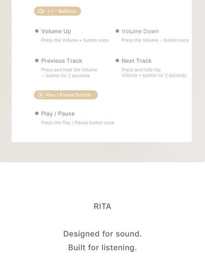 TANCHJIM RITA HiFi Bluetooth Headset Wireless/Wired LDAC ANC・ENC 40mm DMT5 Dynamic Driver Bluetooth 6.0 + 3.5mm Gaming Over-Ear