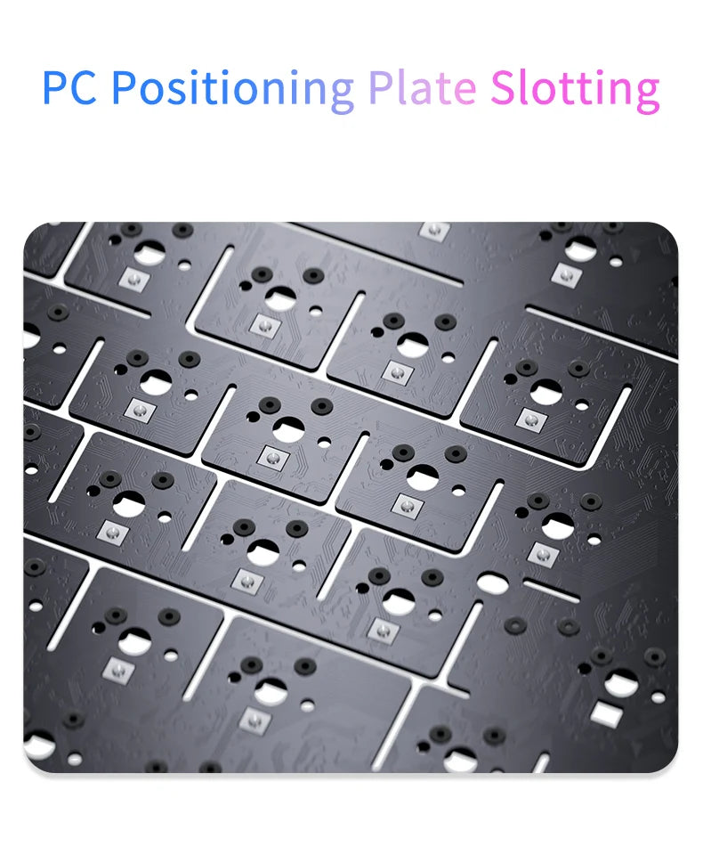 Ajazz AK820 /AK820PRO Gaming Mechanical Keyboard 82 Keys Wired Bluetooth 2.4GHz Wireless Gamer Keyboard Custom Gasket for Laptop
