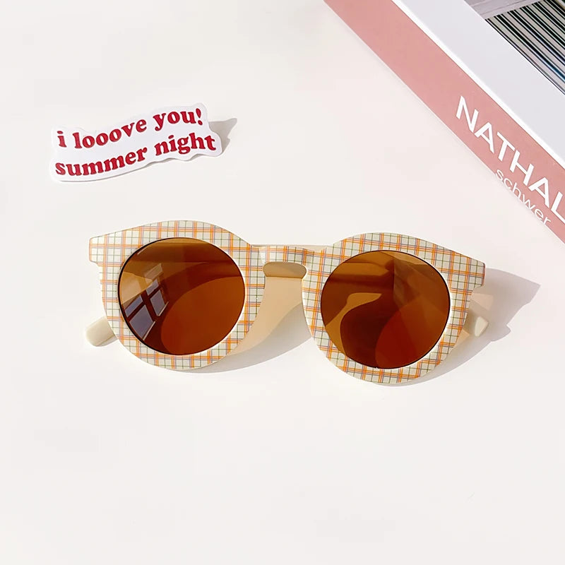 2026 Kids Personality Classic Outdoor Sun Protection Sunglasses Boys Girls Colors Protect Eyes Baby UV400 Sunglasses Children