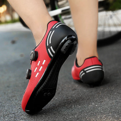 Pantofi de ciclism de înaltă calitate, SPD cu autoblocare pentru bărbați, pantofi sport de curse pentru bicicletă, pantofi de ciclism MTB de munte antiderapanți pentru femei, 36-47