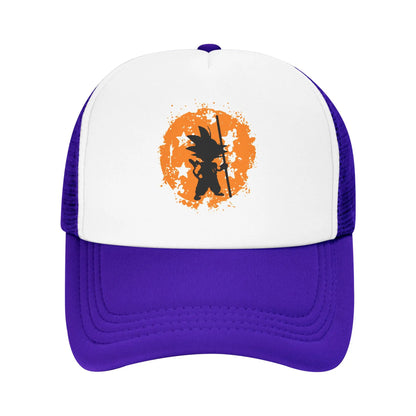 Unisex Dragon Ball Z Goku DBZ Trucker Hats Outdoor Mesh Baseball Caps Snapback Caps Hats Sun Caps Trucker Cap High Quality