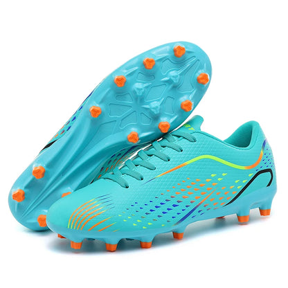 Chaussures de football pour enfants et jeunes, crampons antidérapants, respirants et légers, baskets d'entraînement pour garçons, enfants, matchs de football