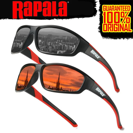 Original Rapala Polarized Fishing Sunglasses Men's Driving Shades Male Sun Glasses Hiking Classic UV400 Eyewear