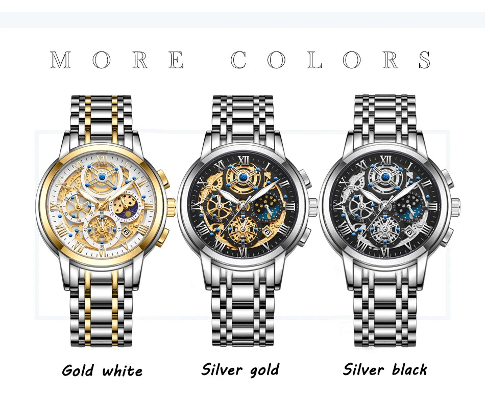 LIGE 2024 New Fashion Gold Women Watch Top Brand Luxury Waterproof Watches for Women Sport Quartz Chronograph Relogio Feminino