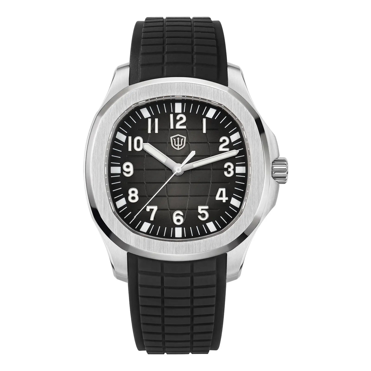 Watchdives WD008 38mm Dive Men Watch VH31 Sweep Second Quartz Movement Sapphire Super Luminous 100m Waterproof Watches