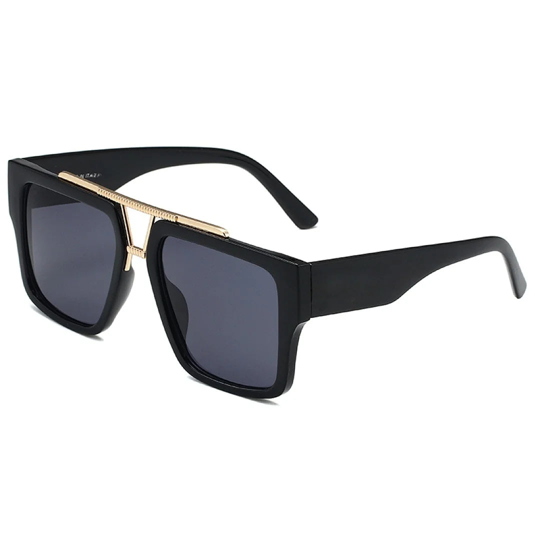 Timeless Classic Oval Sunglasses Gold Frame Never Out UV400 Of Style UV Shades 1010