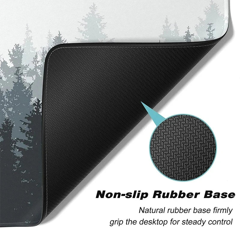 Rutschfestes Mauspad Game Lockedge Survival Büro Student Gaming Shooting, verdickt, groß, Schreibunterlage F-FORTNITE MousePad