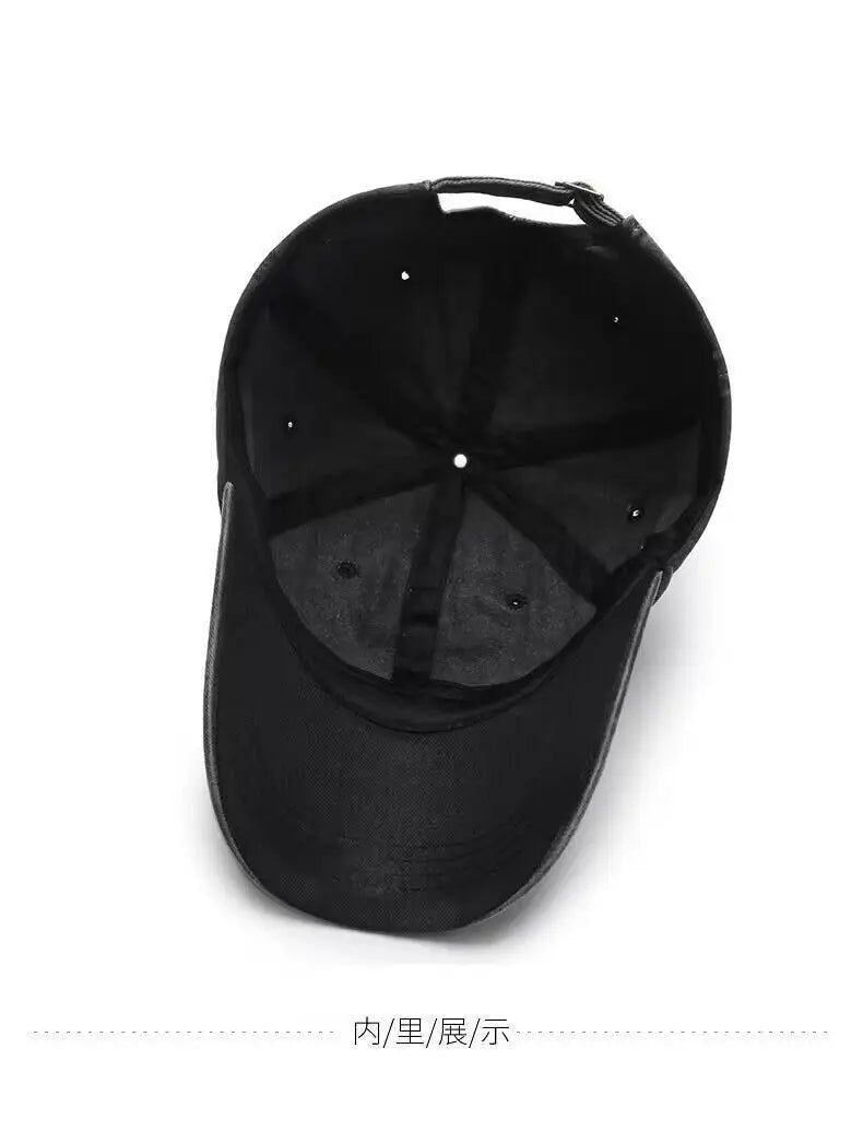 Kawaii Pokemons Adult Washed Baseball Cap Pikachu Mewtwo Bulbasaur Peak Cap Cute Cartoon Men Women Travel Sunshade Beach Sunhat