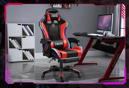 High quality gaming chair RGB light office chair gamer computer  Ergonomic swivel chair Massage Recliner New gamer chairs