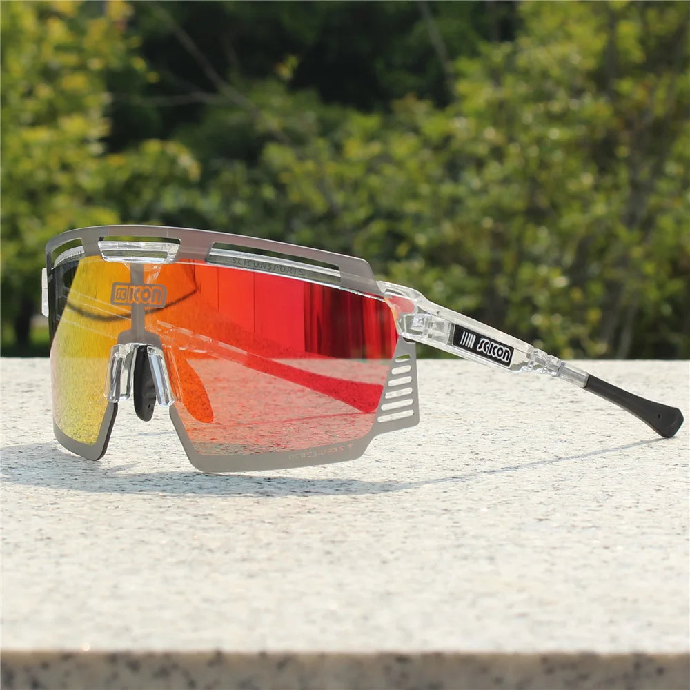 Scicon Cycling Glasses Outdoor Sports Sunglasses Men MTB Bicycle Photochromic Goggles Women Road Mountain Bike Eyewear Eyeglass
