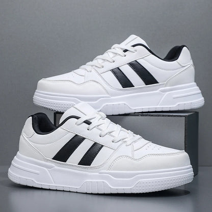 Plus Big Size 50 51 52 Mens Leather Sneakers Casual Sports Shoes Flat Skateboard Shoes For Dropshipping
