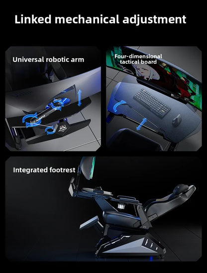 Gaming Office Ergonomic Chair E-sports Pod E-sports Warehouse Cockpit Space Cabin Desk Computer Armchair Silla Ergonomica Chairs