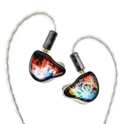 Juzear x KOTO POISE Nebula HiFi IEMs Vocal 1DD+3BA+1 Écouteurs intra-auriculaires hybrides planaires avec câble à fiches 3,5+4,4 mm