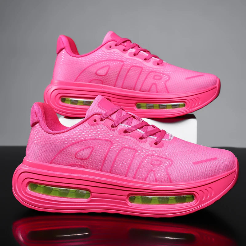 New Men's Sports Running Shoes, Casual Marathon, Breathable Lightweight, Women's Comfortable Athletic Non-Slip Walking Sneakers