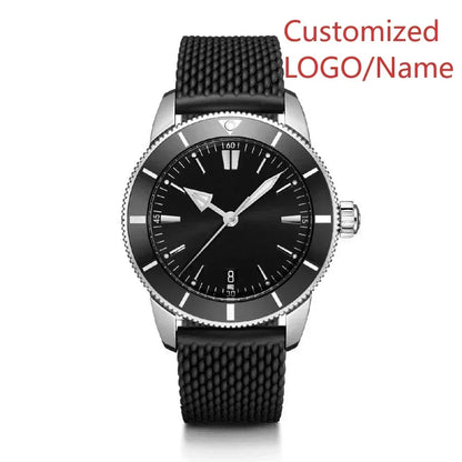 A11 Store Customized Watch Men's Automatic Mechanical Watch Superocean Black Blue Rubber Rose Gold Sport Watches Ceramic