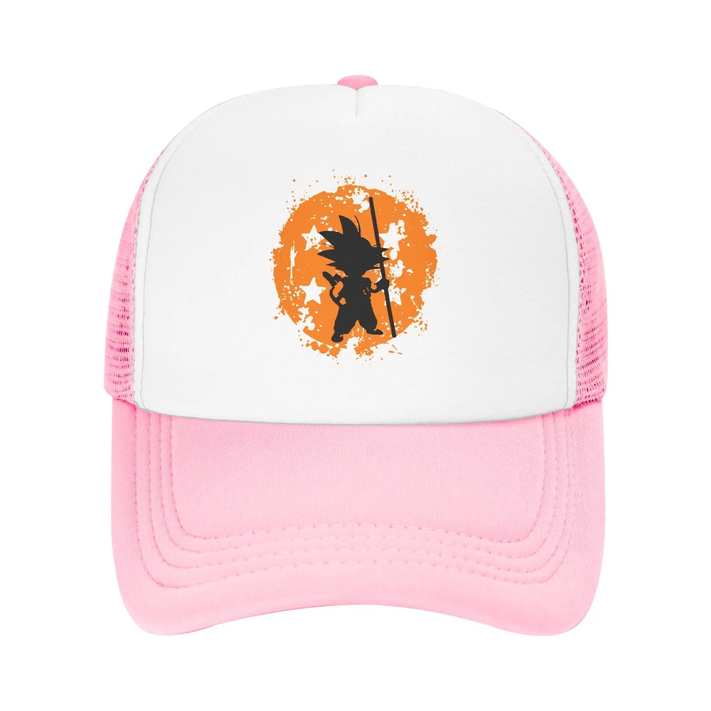 Unisex Dragon Ball Z Goku DBZ Trucker Hats Outdoor Mesh Baseball Caps Snapback Caps Hats Sun Caps Trucker Cap High Quality