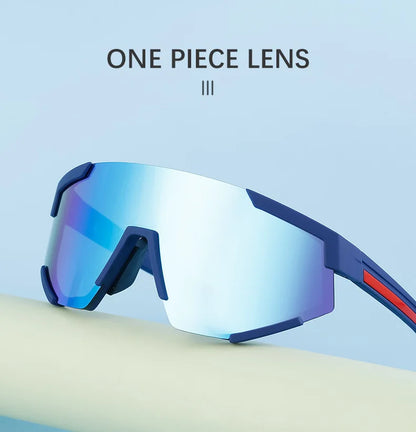 Sports Once-piece Shield Sunglasses Women Men 2026 Luxury Brand Designer Outdoor Cycling Steampunk Sun Glasses For Male Eyewear