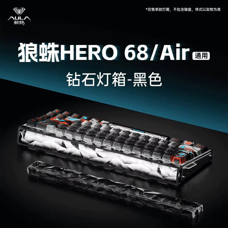 New AULA HERO 68HE/ULTRA Kits sticker Magnetic Switch Gaming Keyboard&Kits E-sport Custom Mechanical Wired Keyboard Accessories