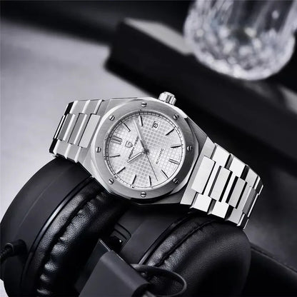 PAGANI DESIGN PD1673 Miyota 8215 Men's Fashion Watch 40MM Sport Automatic Mechanical Stainless Steel 100M Waterproof Watch