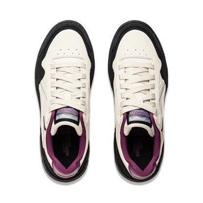 Li-Ning Women's COMMON 80s Lifestyle Shoes DUAL CUSHION Wearable Sport Shoes Classic Comfortable LiNing Leisure Sneakers AGCU158