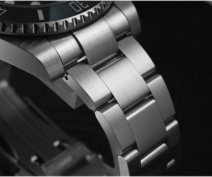 San Martin 40mm Water Ghost PT5000 Automatic Men Diving Watch Business Mechanical Sapphire Waterproof 20Bar Luxury BGW-9 SN0017D