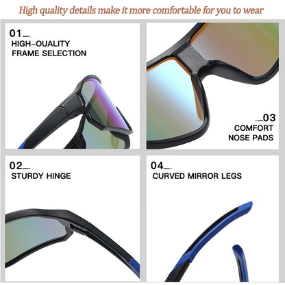 GIANT Cycling Glasses men and women UV400 Anti Fog HD REVO Lenses CE/ANSI Certified Cateye Design MTB/Road Bike