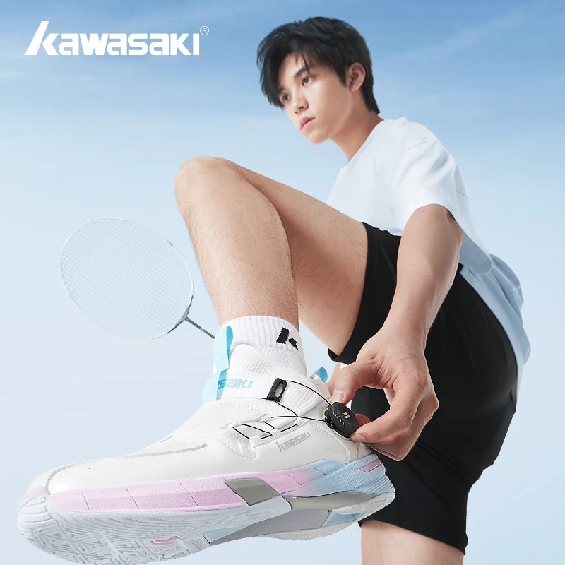 Kawasaki King Series 2.0 professionele badmintonschoenen voor heren en dames, anti-twist sportschoenen, originele herentennisschoenen sneakers A3311