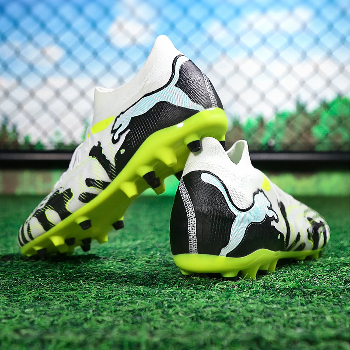 Chaussures de football Puma Future 9 Mid-Range MG (crampons courts en caoutchouc) 108952-01