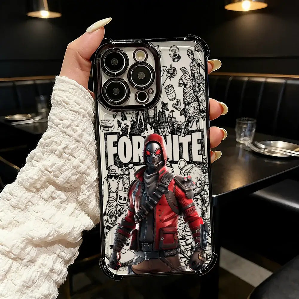 Popular Game FortniteS Plating Phone Case For Samsung A37 A57 A07 A36 A16 A35 A55 A25 A26 A05s A15 A54 A34 A24 A14 A05 A04 4G 5G