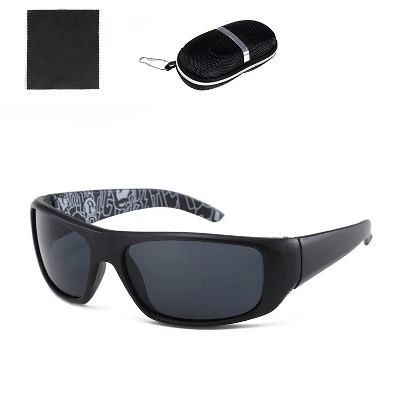 Designer Luxury Brand Polarized Sunglasses Men Protection Mountaineering Windproof Eyewear Driving Outdoor Sports Sun Glasses
