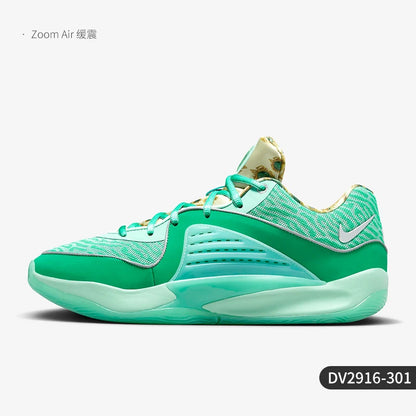 Zapatillas de baloncesto Nike Authentic KD16 EP para hombre, ligeras, amortiguadas, de juego y de caña baja DV2916-301
