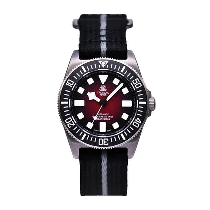 Tactical Frog FXD V4 Mechanical Watch NH35 Automatic Movement Titanium Mens Watches 200m Waterproof Sapphire Luminous 42mm Watch