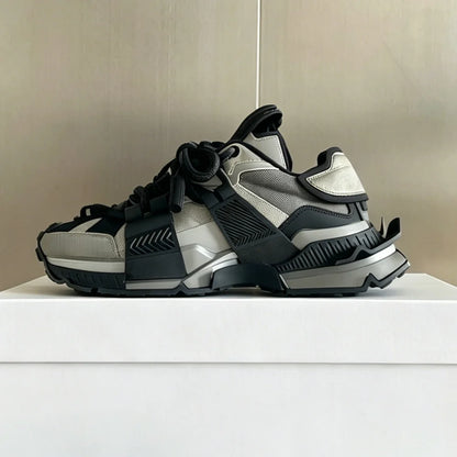 2026 Fashion Women Sneakers Size 35-46 High Quality  Platform Sneaker Men Casual Shoes Sports Running Shoes Lace Up Patchwork